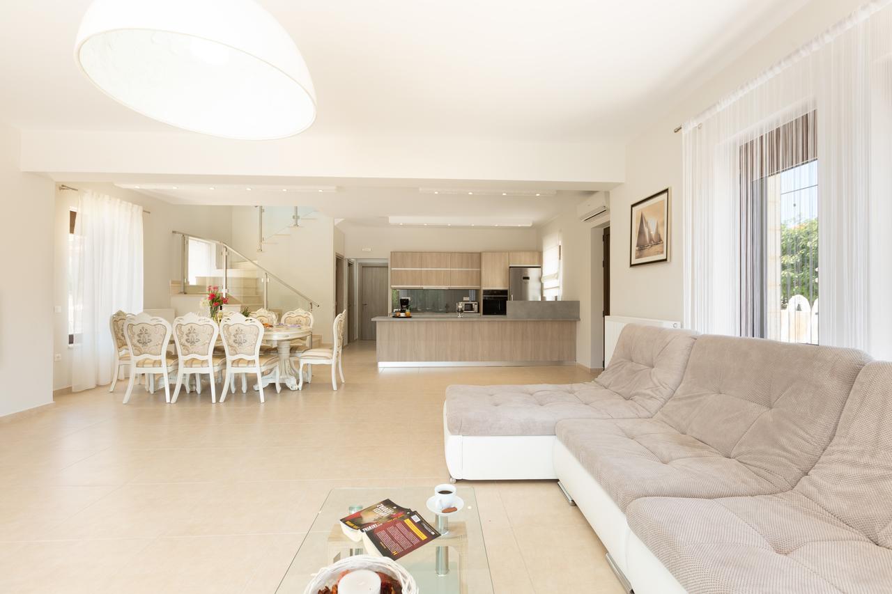 Eudora Luxury Stone Villa Almirida Extérieur photo